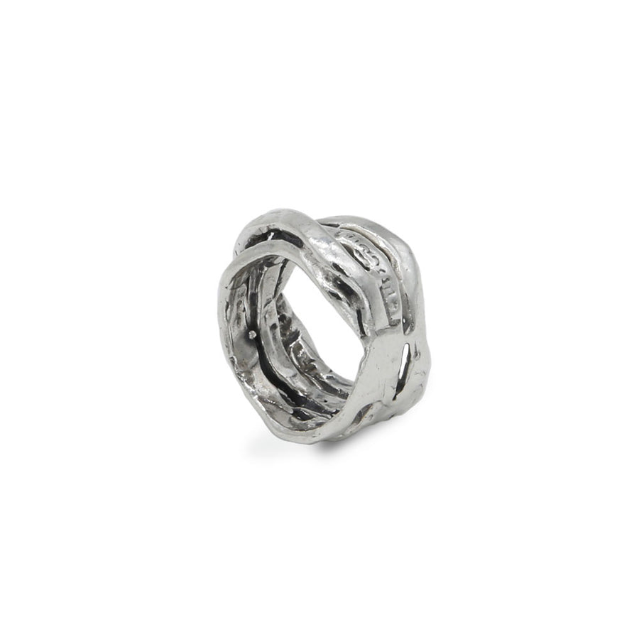 Anello fascia  unisex  in argento 925 - AR003