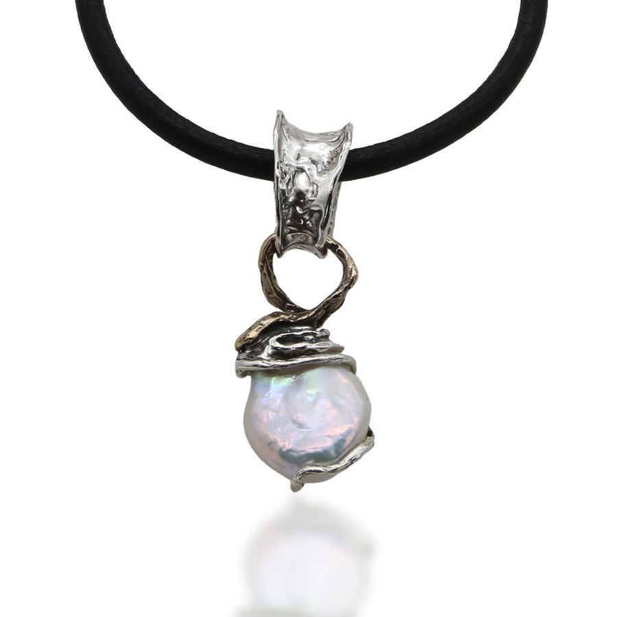 Pendente Argento 925 Bronzo E Pietra Semipreziosa - CR114 – Mandile Gioielli - Foto 3