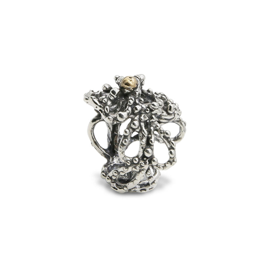 Anello Argento 925 Plumeria Anello A Fascia In Argento Sterling - Foto 10