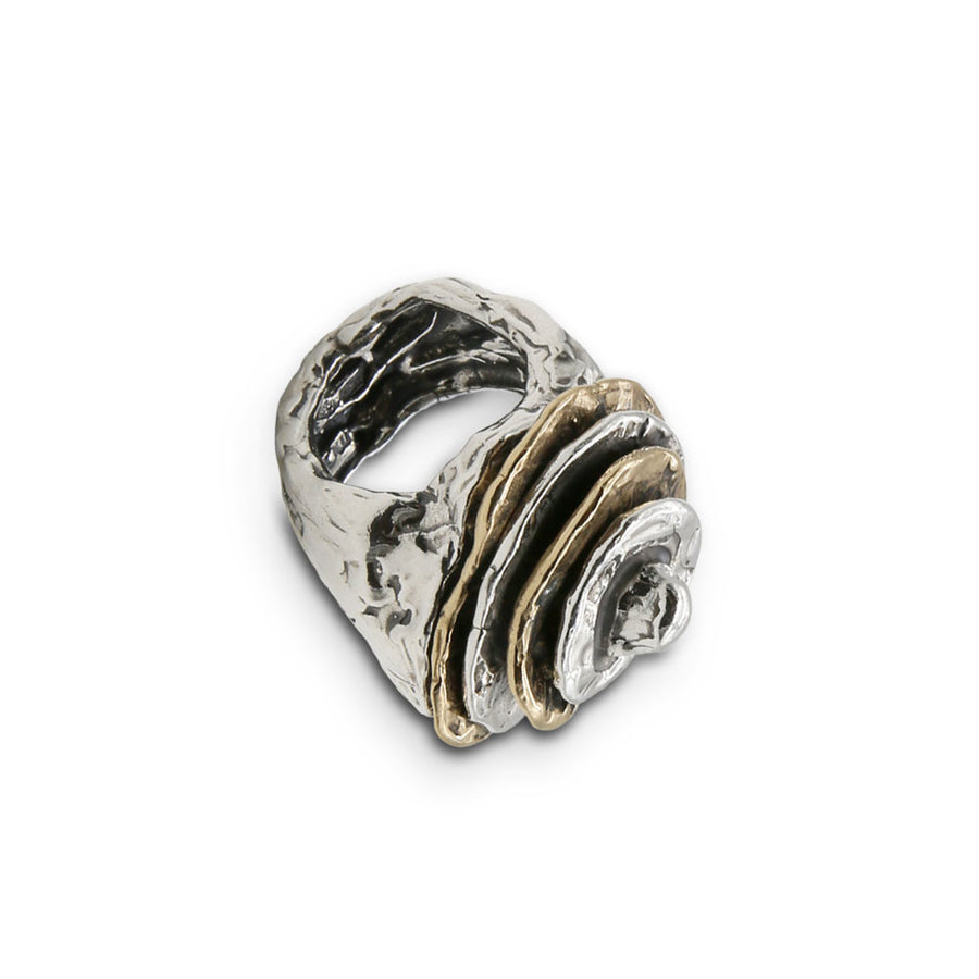 Anello argento 925 e bronzo - AR145