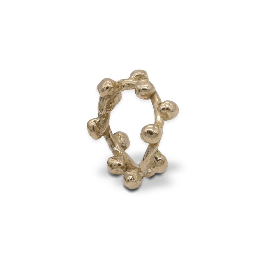 Anello fede pallini bronzo - AR129 bronzo