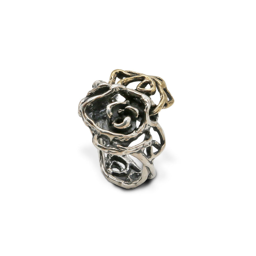 Anello Rose argento 925 e bronzo - AR172