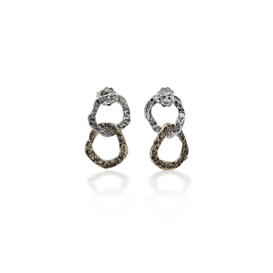 ESSENS Orecchini Creole In Argento 925 – Diametro 5 Cm – Collezione So Tendance, Regalo Donna