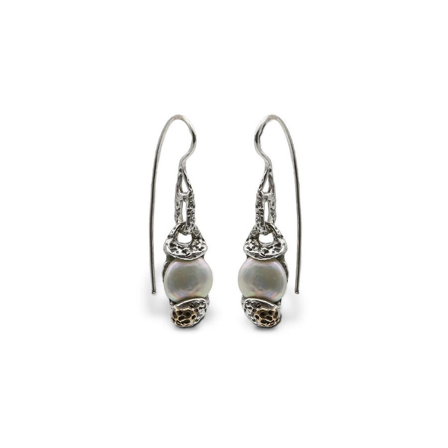 Orecchini pendenti con disco d'argento, orecchini in argento sterling, gioielli in argento, orecchini moderni, leggeri e confortevoli - Italia Orecchini pendenti con disco d'argento, orecchini in argento sterling, gioielli in argento, orecchini moderni, leggeri e confortevoli - Italia