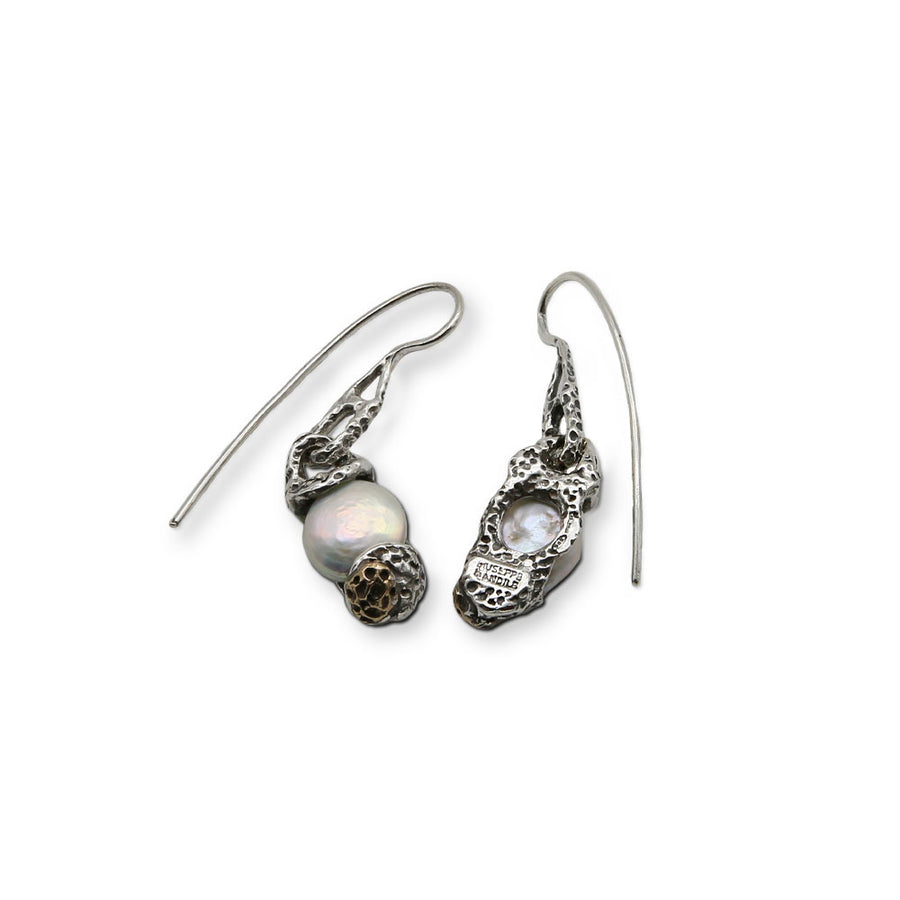 Orecchini Pendenti In Argento Con Conchiglia Di Abalone - Foto 10