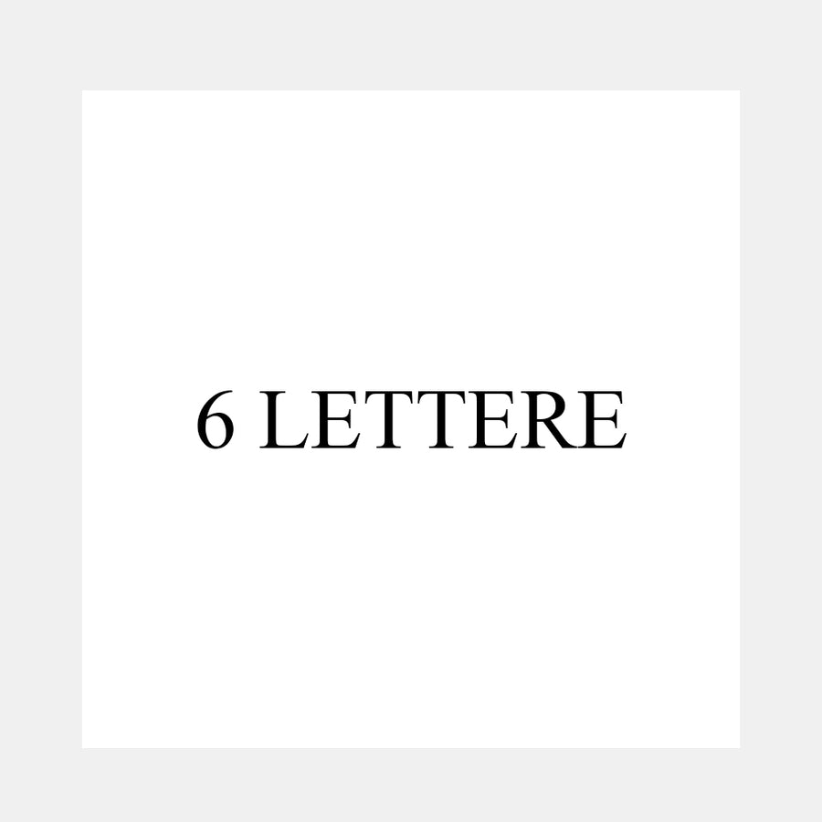 Bracciale lettering unisex trenino argento 925 e bronzo rosa 6 lettere - BA144_c